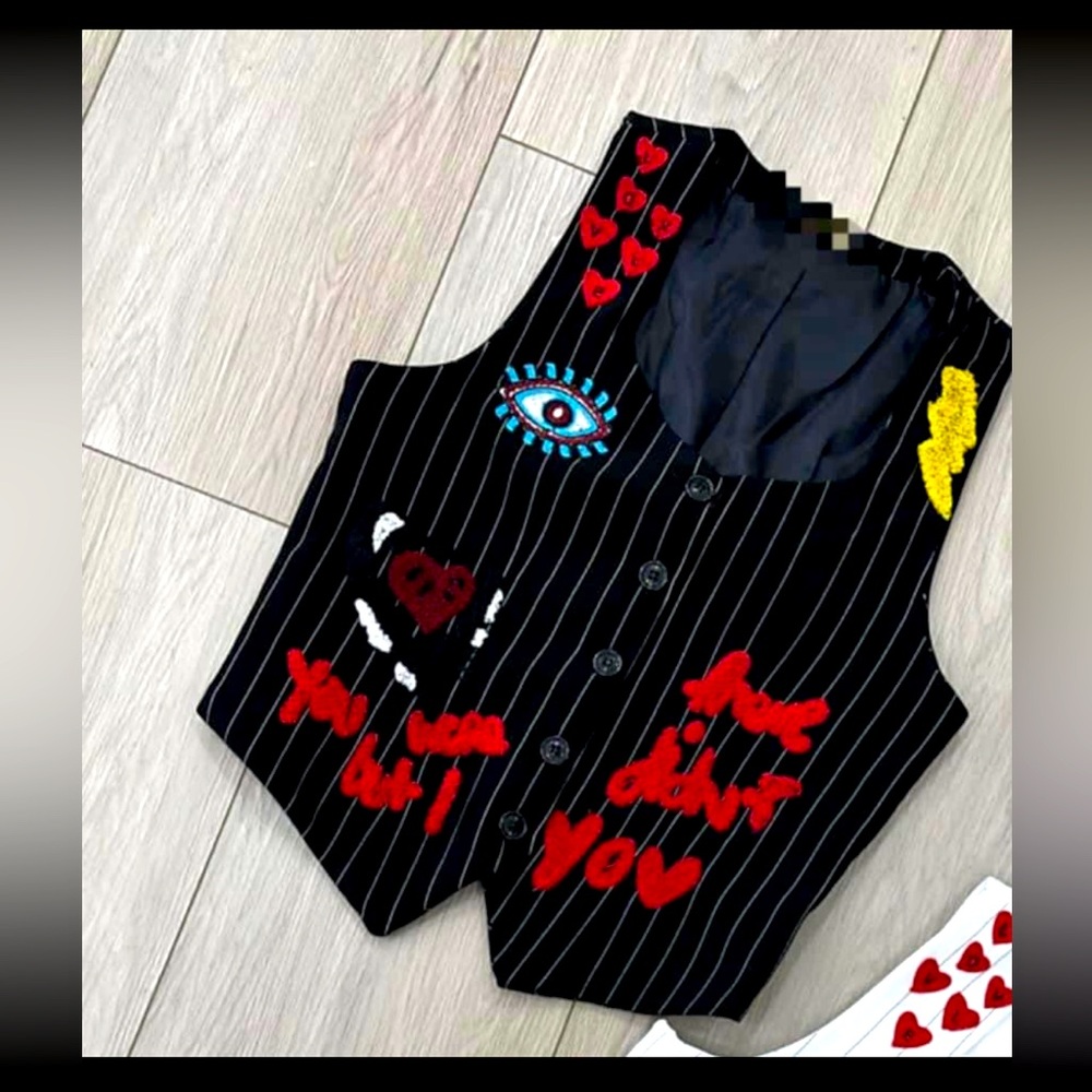 VEST EMBROIDERY SIZE MEDIUM